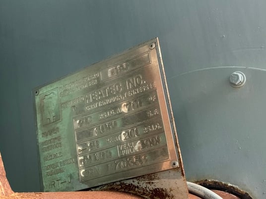 15 MMBTU/Hr HTH Heatech, glycol boiler, 200 psi, 700&deg;F, 1999 - Image 7