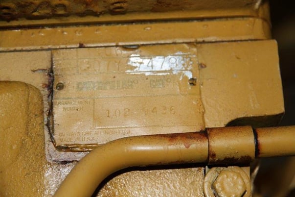 200 HP Frick #TDSH193L, screw compressor, 1-stage, Caterpillar G3306TA NG engine, 2008 - Image 8