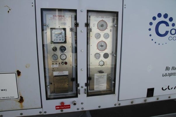 75 HP Gardner Denver #E25, screw compressor, Cummins G5.9C engine - Image 4