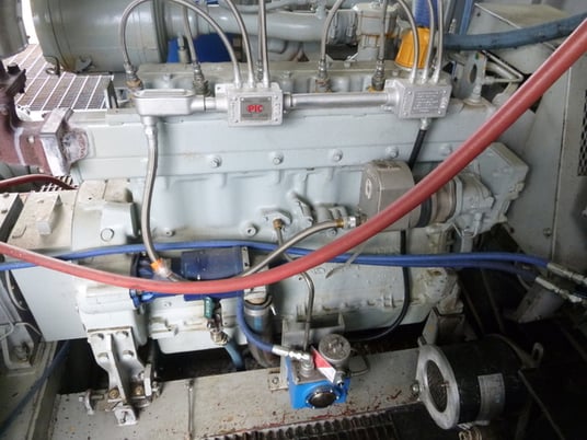 145 HP Ariel #JGP/2, reciprocating compressor, 2 throws, 1 stage, Caterpillar 3306NA engine, 2000 - Image 5