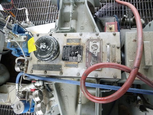 145 HP Ariel #JGP/2, reciprocating compressor, 2 throws, 1 stage, Caterpillar 3306NA engine, 2000 - Image 6