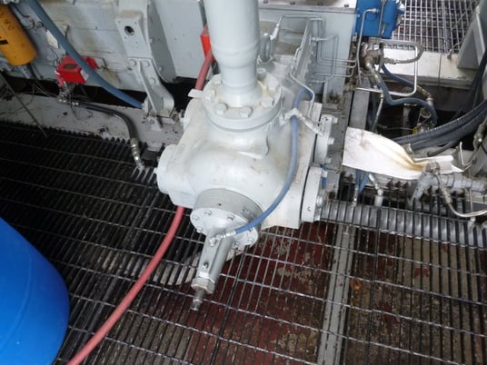 145 HP Ariel #JGP/2, reciprocating compressor, 2 throws, 1 stage, Caterpillar 3306NA engine, 2000 - Image 10