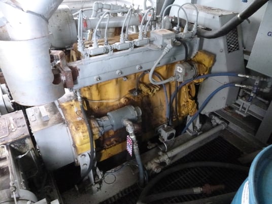 146 HP Ariel #JGP/2, reciprocating compressor, 2 throws, 2 stages, 1800 RPM, Caterpillar 3306NA (STD) NG - Image 8