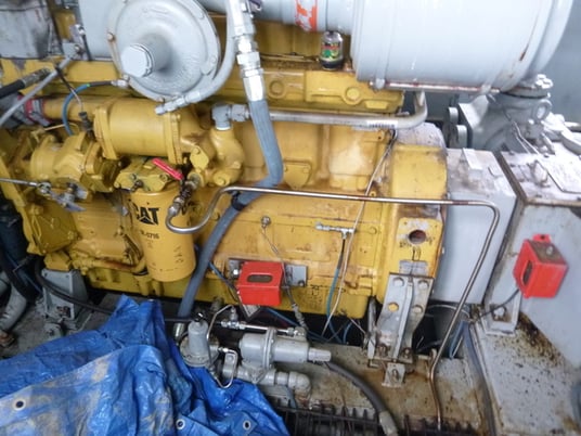 146 HP Ariel #JGP/2, reciprocating compressor, 2 throws, 2 stages, 1800 RPM, Caterpillar 3306NA (STD) NG - Image 9