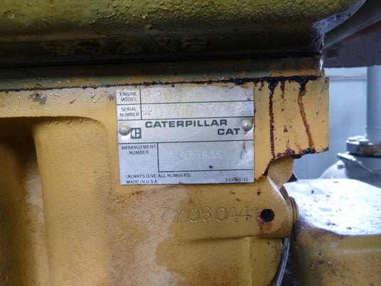 146 HP Ariel #JGP/2, reciprocating compressor, 2 throws, 2 stages, 1800 RPM, Caterpillar 3306NA (STD) NG - Image 10