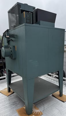 24" width x 24" H x 24" D Grieve #AA-500, solvent rated cabinet oven, 500&deg;F, 7 shelf brackets, 2 shelves - Image 3