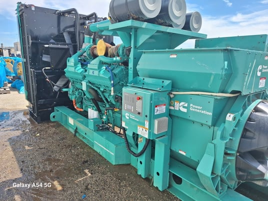2250 KW Cummins #DQKH-5858127, Diesel Generator, 12470 Volts - Image 2