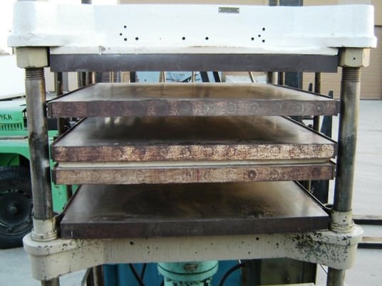 50 Ton, Marion, up-acting, 4-post, 42" x 3' W platen, 20" est.stroke - Image 3