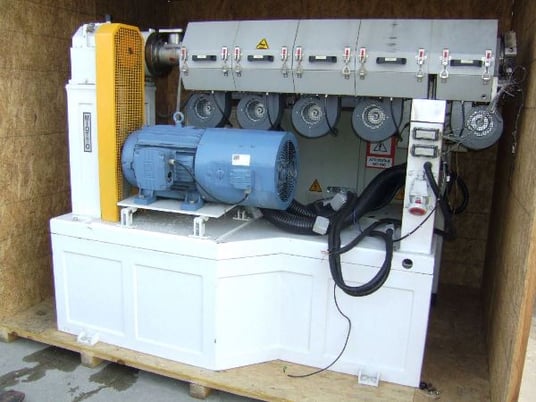 3" Miotto #EM03/60K, extruder, 60:30 L/D, Atos Control, hopper/feeder, 40 HP, 5 zone, 2004 - Image 1