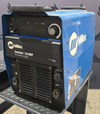Miller #Invision-354MP, DC Inverter Arc Welder, Fan-On-Demand System, 7.9/11.5 kW, 350 Amps, 208-575 V Input - Image 2