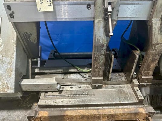Marvel #15A, horizontal band saw, Auto Stock Infeed (2) Vises, 15" x20" capacity, 5 HP, 55-400 FPM, coolant - Image 4