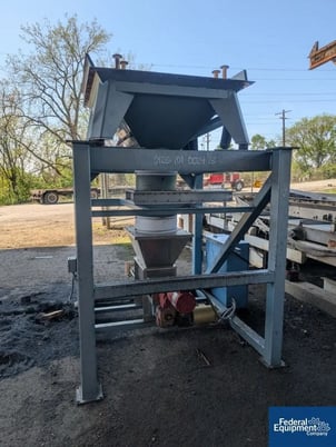 Acrison #810-BBU, Bulk Bag Unload Stand, Stainless Steel vibrating bag hopper, w/ volumetric feeder, AS IS - Image 6