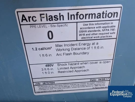 Acrison #810-BBU, Bulk Bag Unload Stand, Stainless Steel vibrating bag hopper, w/ volumetric feeder, AS IS - Image 9