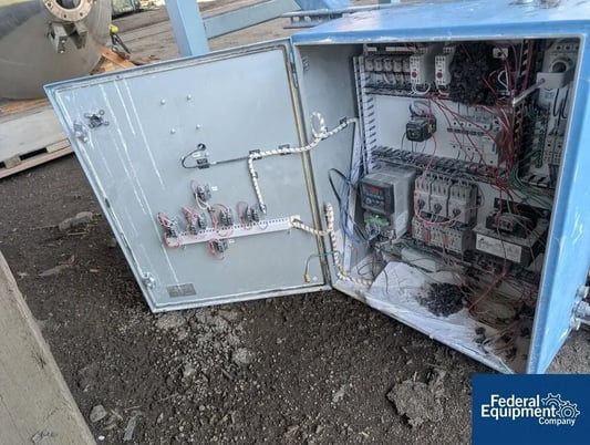 Acrison #810-BBU, Bulk Bag Unload Stand, Stainless Steel vibrating bag hopper, w/ volumetric feeder, AS IS - Image 10