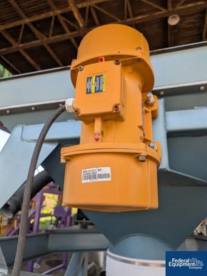 Acrison #810-BBU, Bulk Bag Unload Stand, Stainless Steel vibrating bag hopper, w/ volumetric feeder, AS IS - Image 11