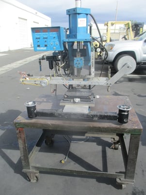 Franklin #1020, roll leaf hot stamping press, 2X4 head size - Image 2