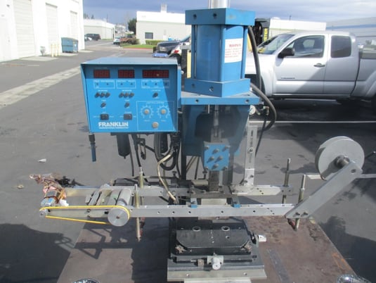 Franklin #1020, roll leaf hot stamping press, 2X4 head size - Image 5
