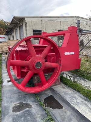 Mclanahan, 24" x 60" Double Roll Crusher, includes spare rolls - Image 2