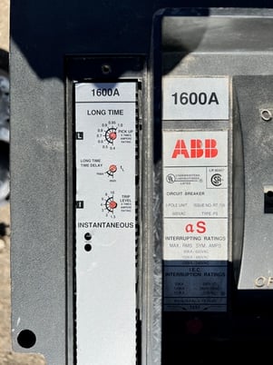 1600 Amps, ABB, 600 VAC, 3 pole Issue No.: RT-706, Type: PS - Image 2