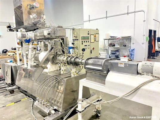 Extru-Tech #E-325, Single Screw Extruder, 150-800 Lbs/Hr, 3.25" screw, 40 HP, - Image 1