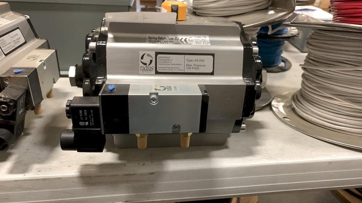 Radius HP #AS-030 RPM, Drive Motors, 120 psig, 2011 (2 available) - Image 1