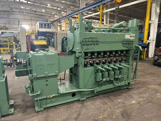 60" x .12" Herr Voss #R.H.66/1.750-19/7, 6 Hi leveler, (19) 1.75" work roll diameter, 66" roll face - Image 1