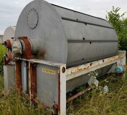 250 sq.ft. Eimco, 8' x 10', 316 Stainless Steel, belt discharge or adv.knife option, refurbished, #1270947 - Image 4