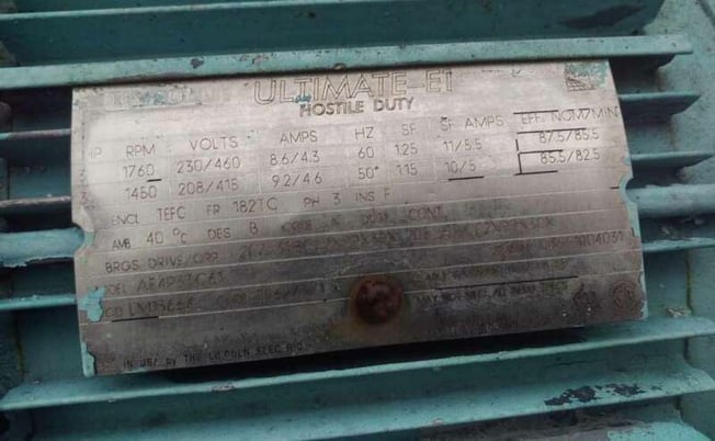 250 sq.ft. Eimco, 8' x 10', 316 Stainless Steel, belt discharge or adv.knife option, refurbished, #1270947 - Image 8