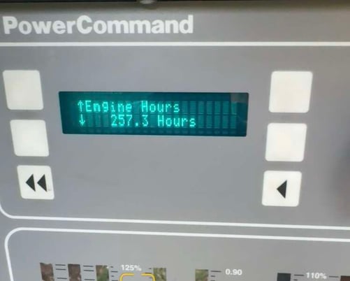 125 KW Cummins #GGHJ, Natural gas / propane generator set, 277/480 Volts, 257 hours, 176 HP @ 1800 RPM, Ford - Image 9