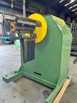 6000 lb. Coe Press Equipment #CPR-PO-6024, motorized uncoiler, 24" width, 15"-21" ID, 3-leafs, 3 coil - Image 3