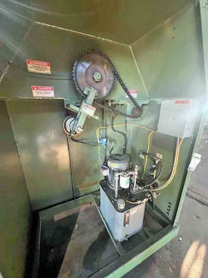 6000 lb. Coe Press Equipment #CPR-PO-6024, motorized uncoiler, 24" width, 15"-21" ID, 3-leafs, 3 coil - Image 6