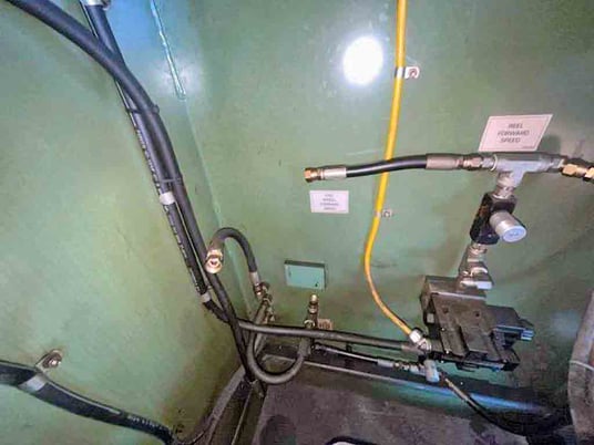 6000 lb. Coe Press Equipment #CPR-PO-6024, motorized uncoiler, 24" width, 15"-21" ID, 3-leafs, 3 coil - Image 7