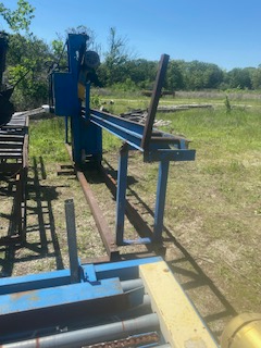 Swing cutoff Saw, 14" blade, 5 HP, in/out feed - Image 2