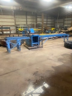 Brewco #6x8, Up Cut Saw, 20" blade, in/out feed rolls - Image 1