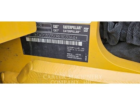 Cat 303.5, Mini Excavator, 20 hours, S/N: RE903064, 2023 - Image 6