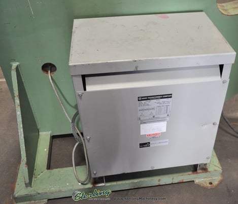 Eckold #HSP900/20, 36" throat, 12"-21" vertical height, dual palm Control, foot pedal, 2001, #A2145 - Image 7