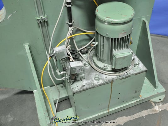 Eckold #HSP900/20, 36" throat, 12"-21" vertical height, dual palm Control, foot pedal, 2001, #A2145 - Image 10