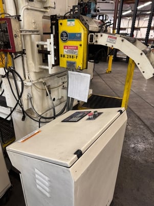 150 Ton, Minster #P2-150-54 PieceMaker, double crank sngl side press, 6" stroke, 23" Shut Height, 45-90 SPM - Image 3