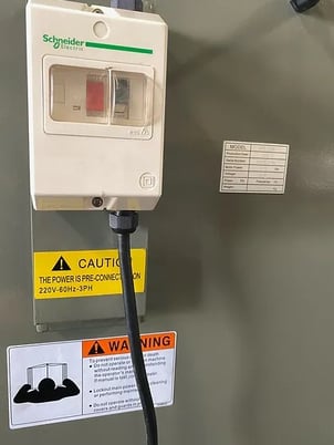 2100 cfm GMC #WDC-2100, Wet Dust Collector, 8" Inlet Opening, 5 HP, 208-230/460 V, new - Image 7