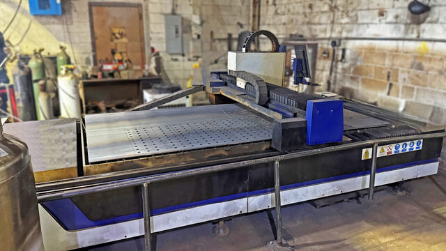 Bescutter #Accu-Pro, Open Table Fiber Laser, 60" x 120" Laser Table, 2400 IPM, 3 Kw - Image 1