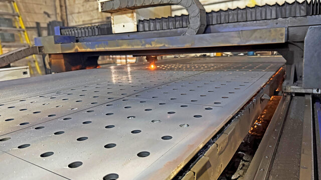 Bescutter #Accu-Pro, Open Table Fiber Laser, 60" x 120" Laser Table, 2400 IPM, 3 Kw - Image 2