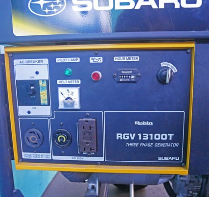 Subaru #RGV13100T, Industrial Generator, Unleaded Automobile Gasoline Fuel, 11.4 gallon Fuel Tank cap., 13 - Image 4
