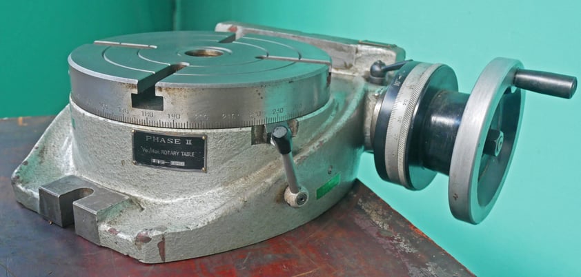 8" Phase II, Vertical/Horizontal Rotary Table, 1.25" Table thickness - Image 2