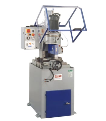 14.5" Dake #370S, Semi-Automatic Cold Saw, 8.75" Vise Opening, 25/50 RPM, 35" Work Height, 3.5/4.5 HP - Image 1