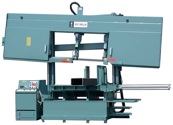22" x 40" W.F. Wells #B25-2C, Semi-Automatic Horizontal Band Saw w/6 deg. Cant, 5000 lbs. capacity, 318" x - Image 1