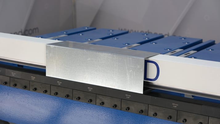 81.6" Erbend #MFH-2115, CNC Motorized Folder, 16 gauge, 4.72" Beam Opening, 3.5"/sec. Clamp, 1 HP Upper Beam - Image 7