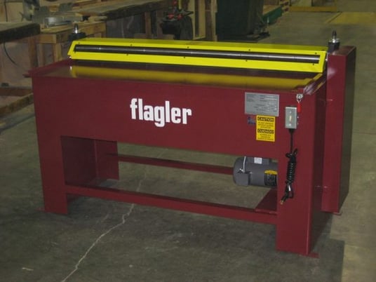 18 gauge Flagler #GB-18560, Sheet Gang Beader, 60" Wide, 60 FPM, 0.75 HP, 115 V, new - Image 1