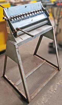 Lockformer #20-Gauge, Cleat Bender, 20 gauge capacity, 24" Forming length - Image 3