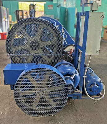 8' x 3/16" Rock River Machine Co. #8x3/16, Mechanical Initial Pinch Plate Roll, 3-Roll, 7.375" diameter - Image 5