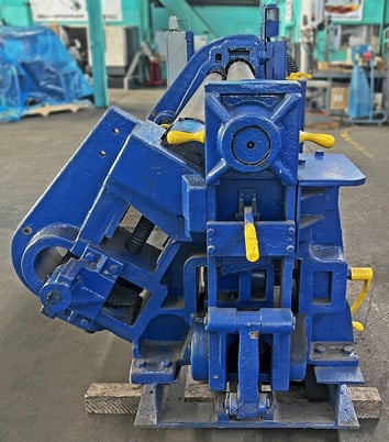 8' x 3/16" Rock River Machine Co. #8x3/16, Mechanical Initial Pinch Plate Roll, 3-Roll, 7.375" diameter - Image 9